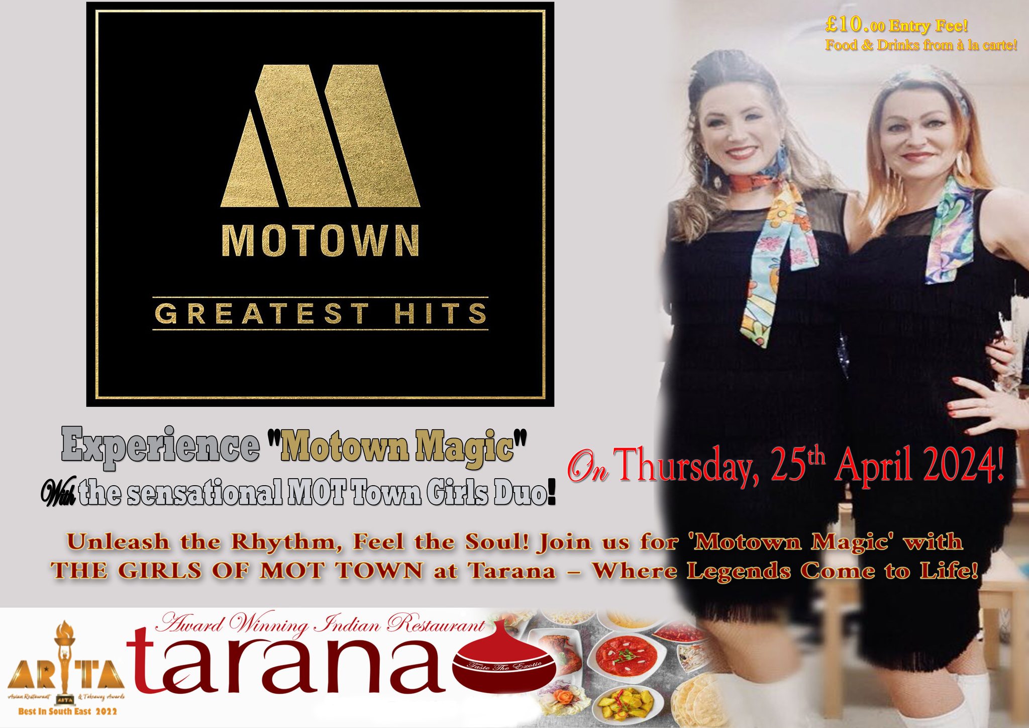 🌟 'Motown Magic' Experience the Soulful Sounds of the 60s! with THE GIRLS 💃💃🎶